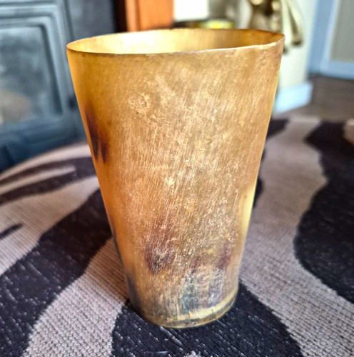 Vintage bovine natural horn - vintage,