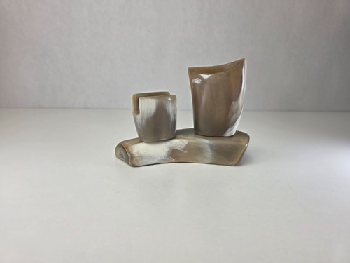 Vintage natural horn - vintage, sculpture