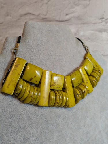 Natural horn necklace