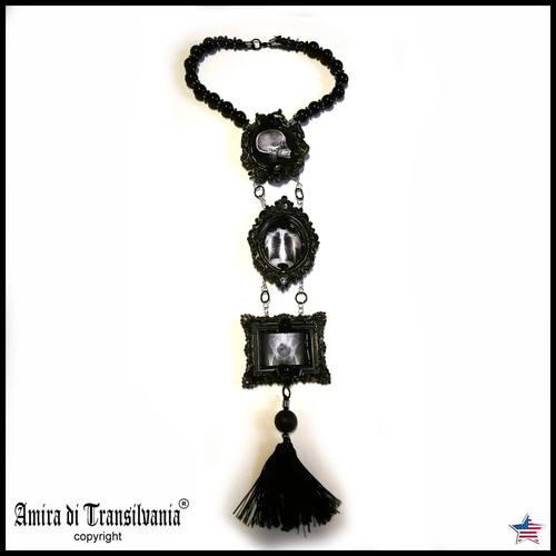 Luxury jewelry gothic necklace - jewelry,