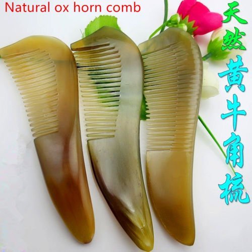 Natural horn comb health - natural, ox
