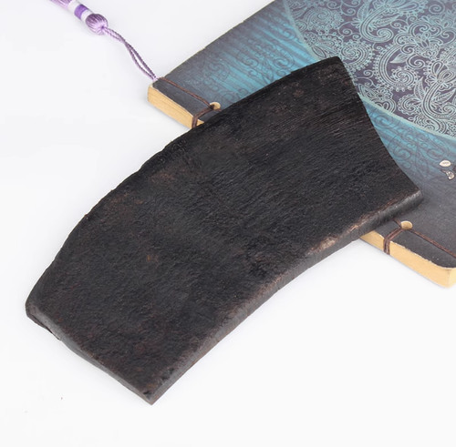 Natural black buffalo horn - natural,