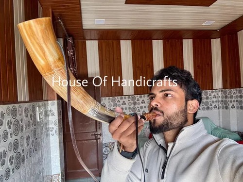 Handmade viking war horn - handmade,