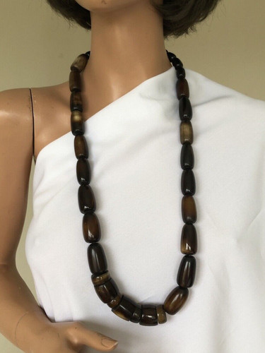 Natural horn long chunky - natural,