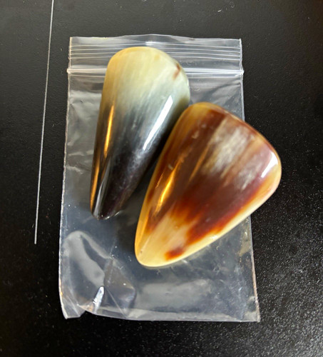 Pair natural polished - pair,