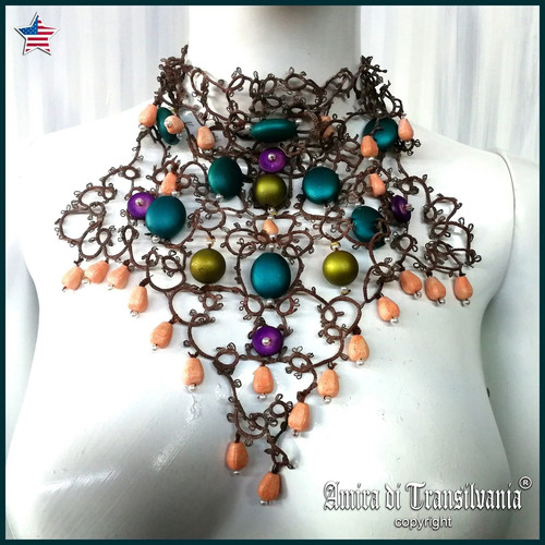 Woman necklace luxury collier - necklace,