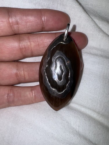 Large natural horn 925 - large,